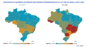 surto de dengue. vigiando.com